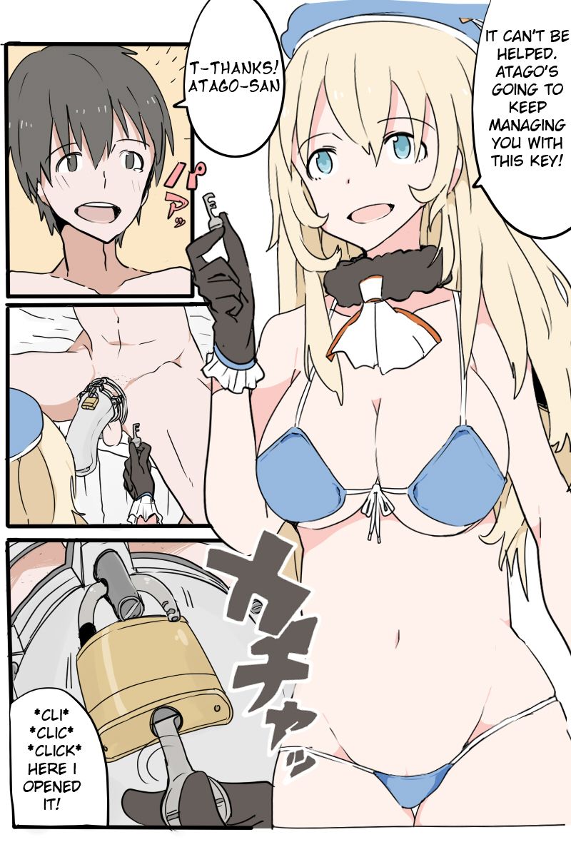 Atago-san ni Shasei Kanri sareru Manga - Zenpen page 6 full