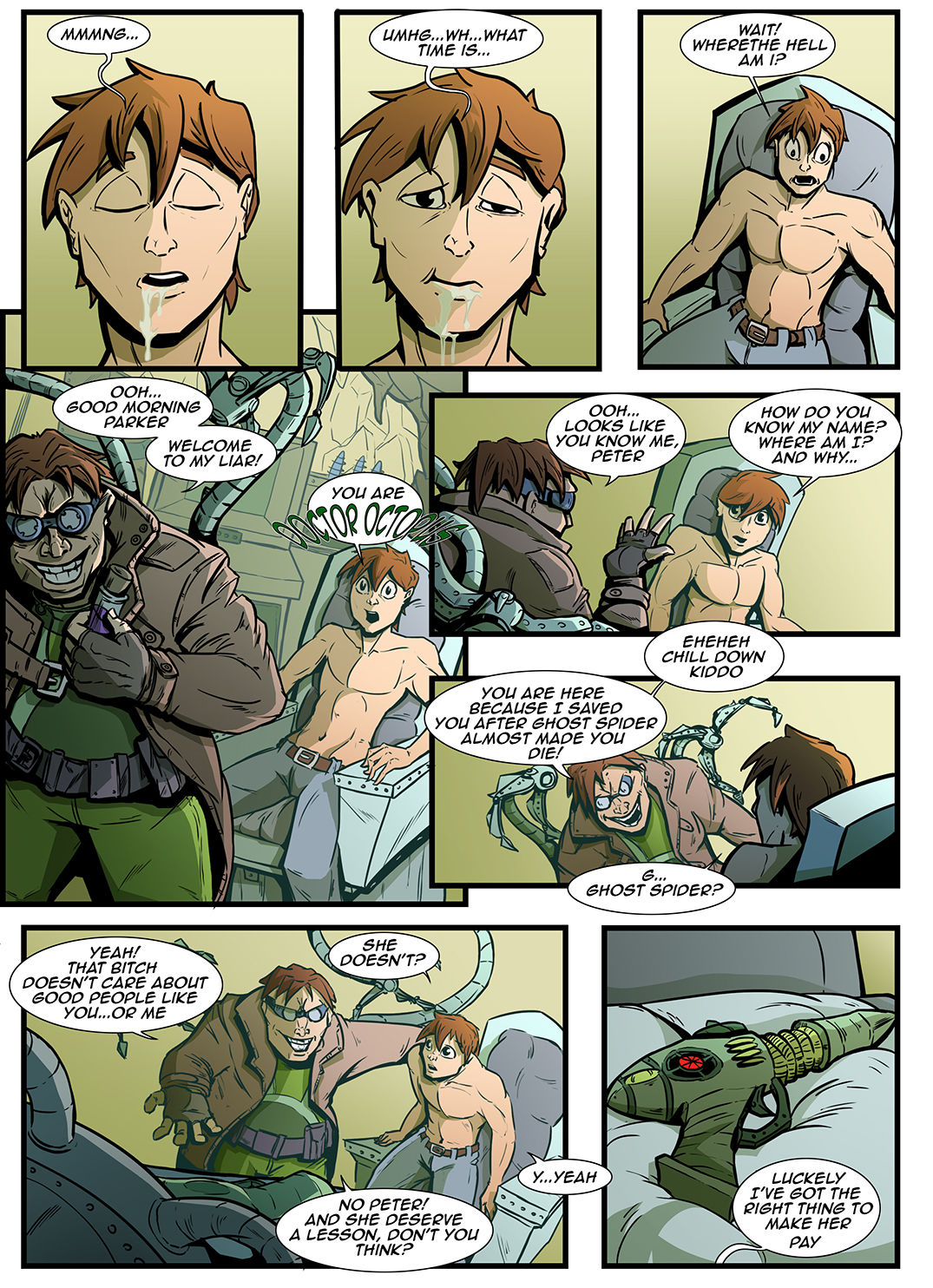 Spidergwen Swap Bodies page 1 full