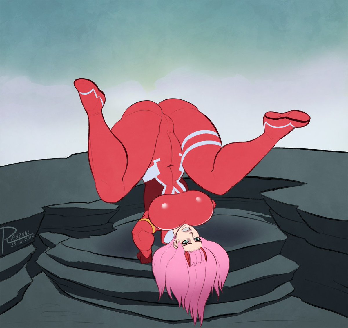 Zero Two buttstuffing page 1 full