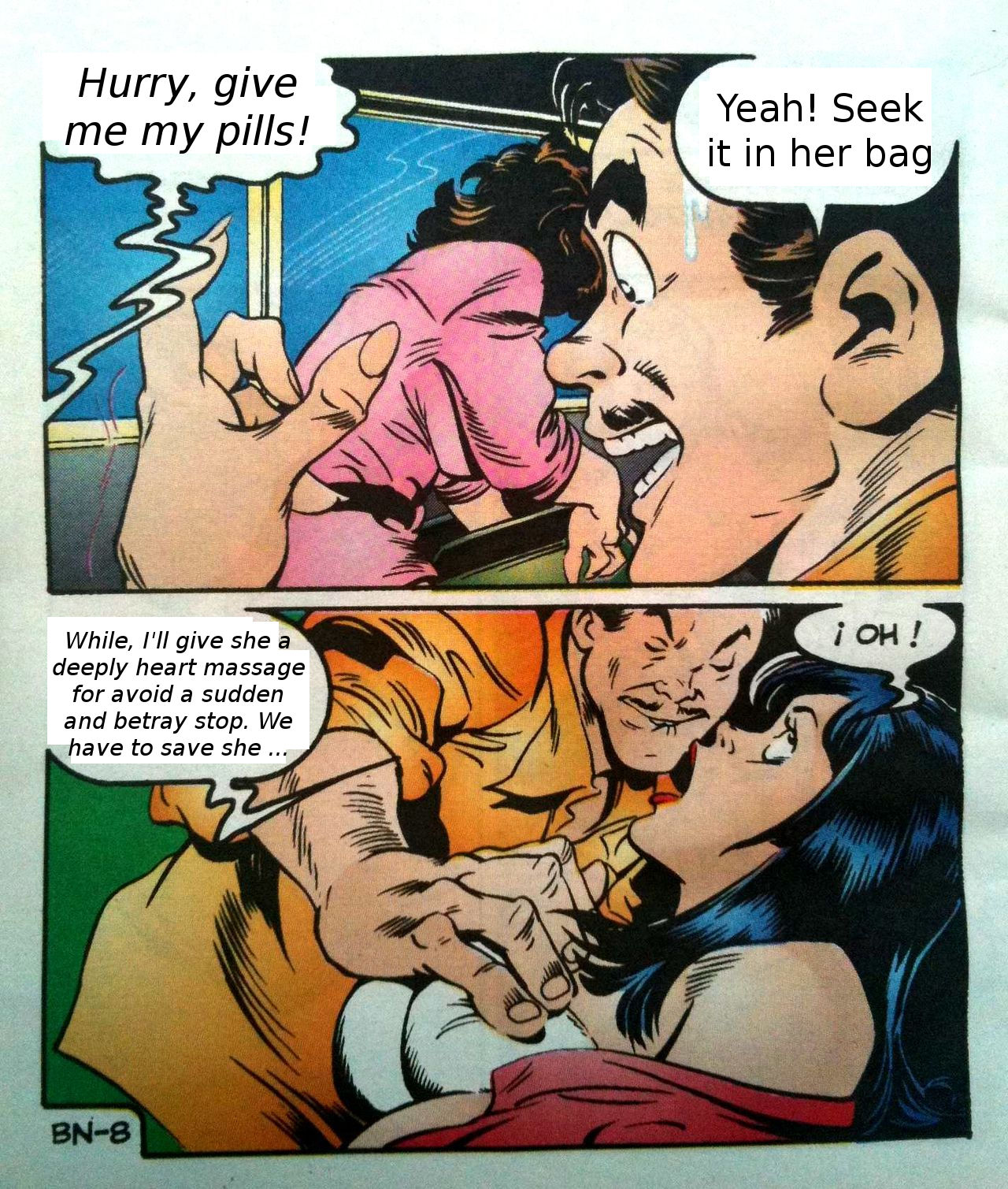 Beauties in the Night , No. 188: I want it at the front and with crazy for behind page 9 full