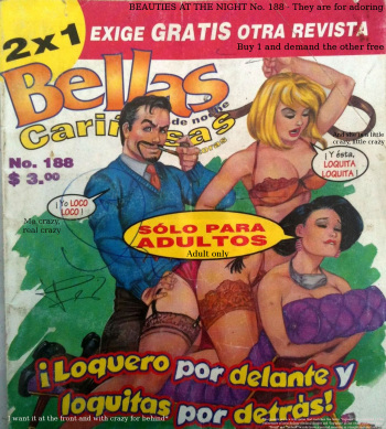 Beauties in the Night , No. 188: I want it at the front and with crazy for behind cover