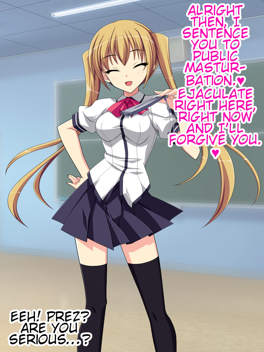Tsundere Seitokaichou wa Houkei Chinpo no Otokonoko deshita! | The Student Council President is Actually a Phimotic Dickgirl! page 6 full