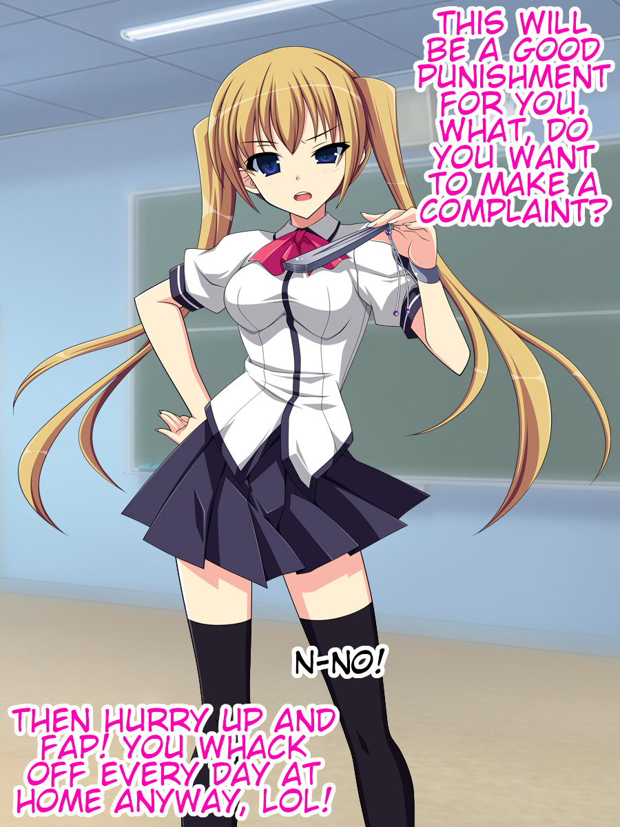 Tsundere Seitokaichou wa Houkei Chinpo no Otokonoko deshita! | The Student Council President is Actually a Phimotic Dickgirl! page 7 full