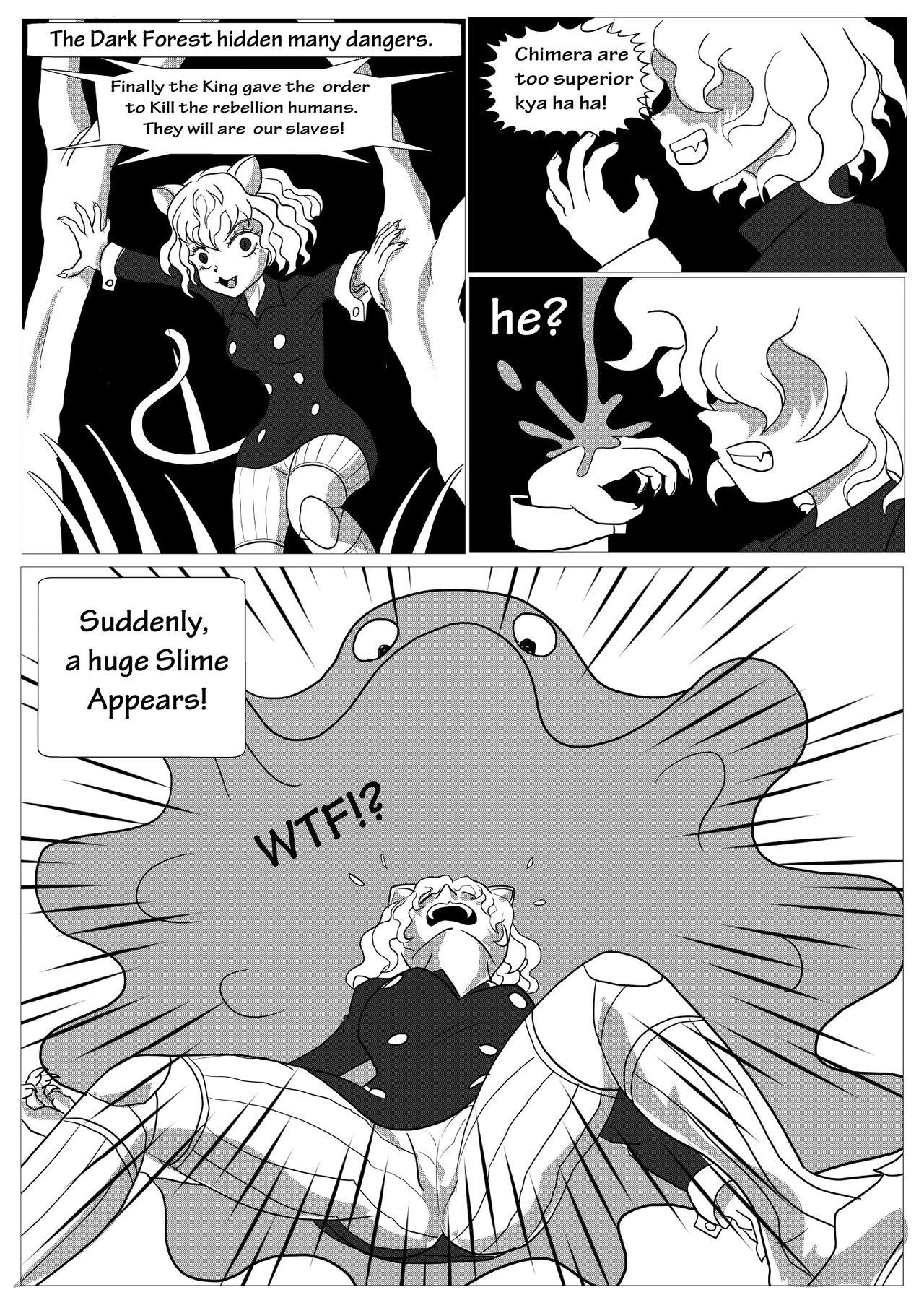 The decay of Neferpitou page 1 full
