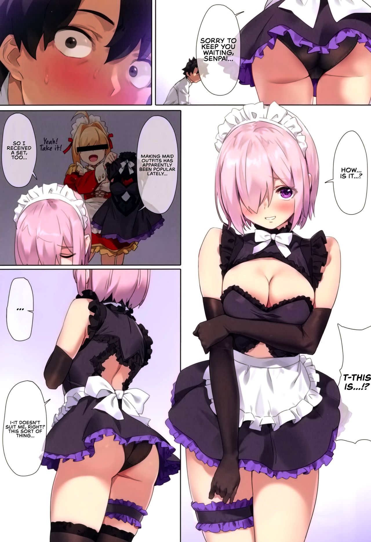 Chaldea Maid #Mash page 4 full