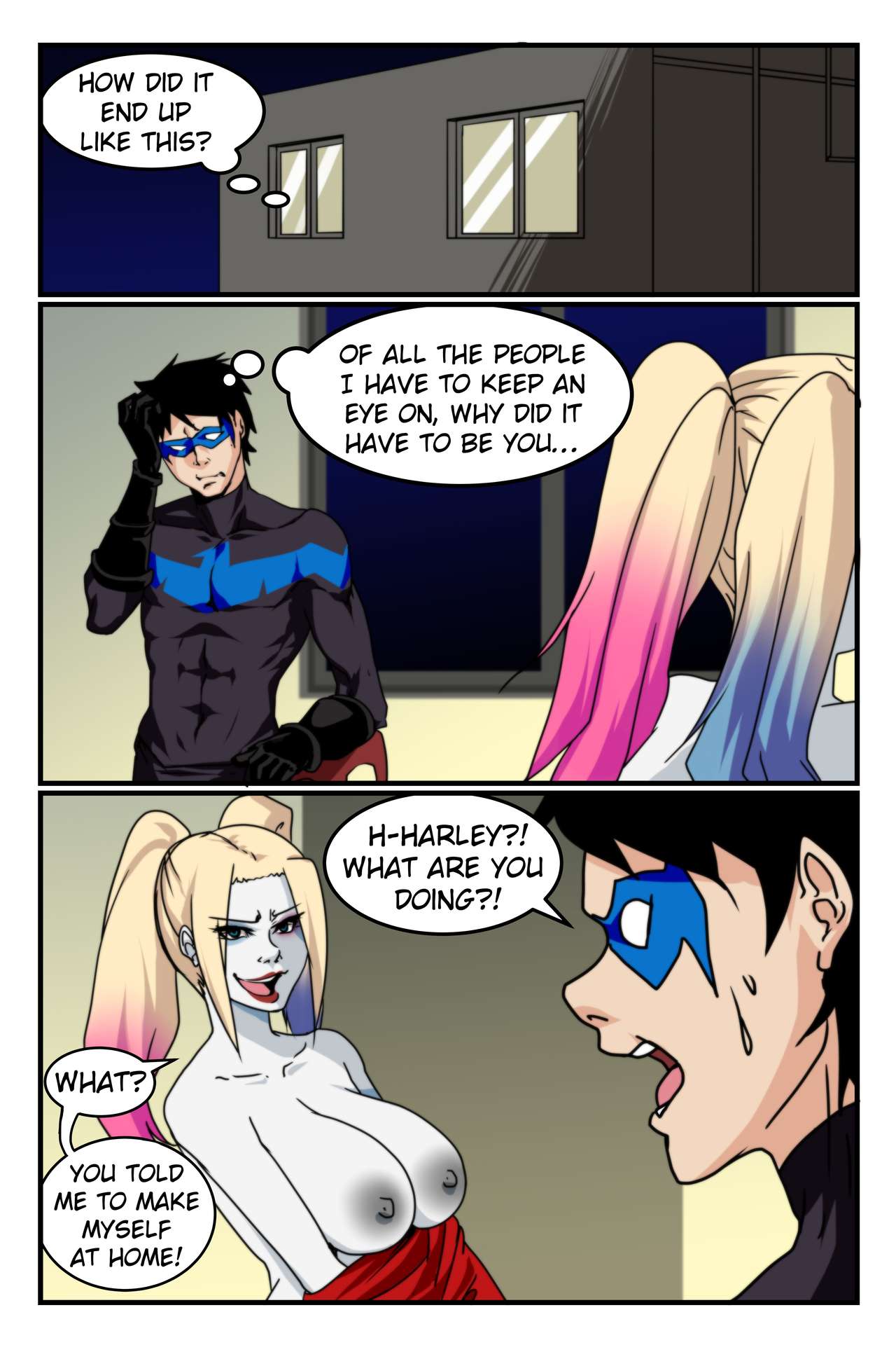 Aya Yanagisawa - Dick N Harley Quinn page 2 full