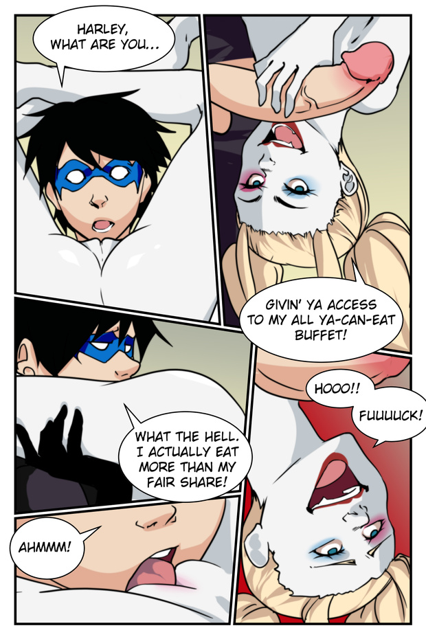 Aya Yanagisawa - Dick N Harley Quinn page 6 full