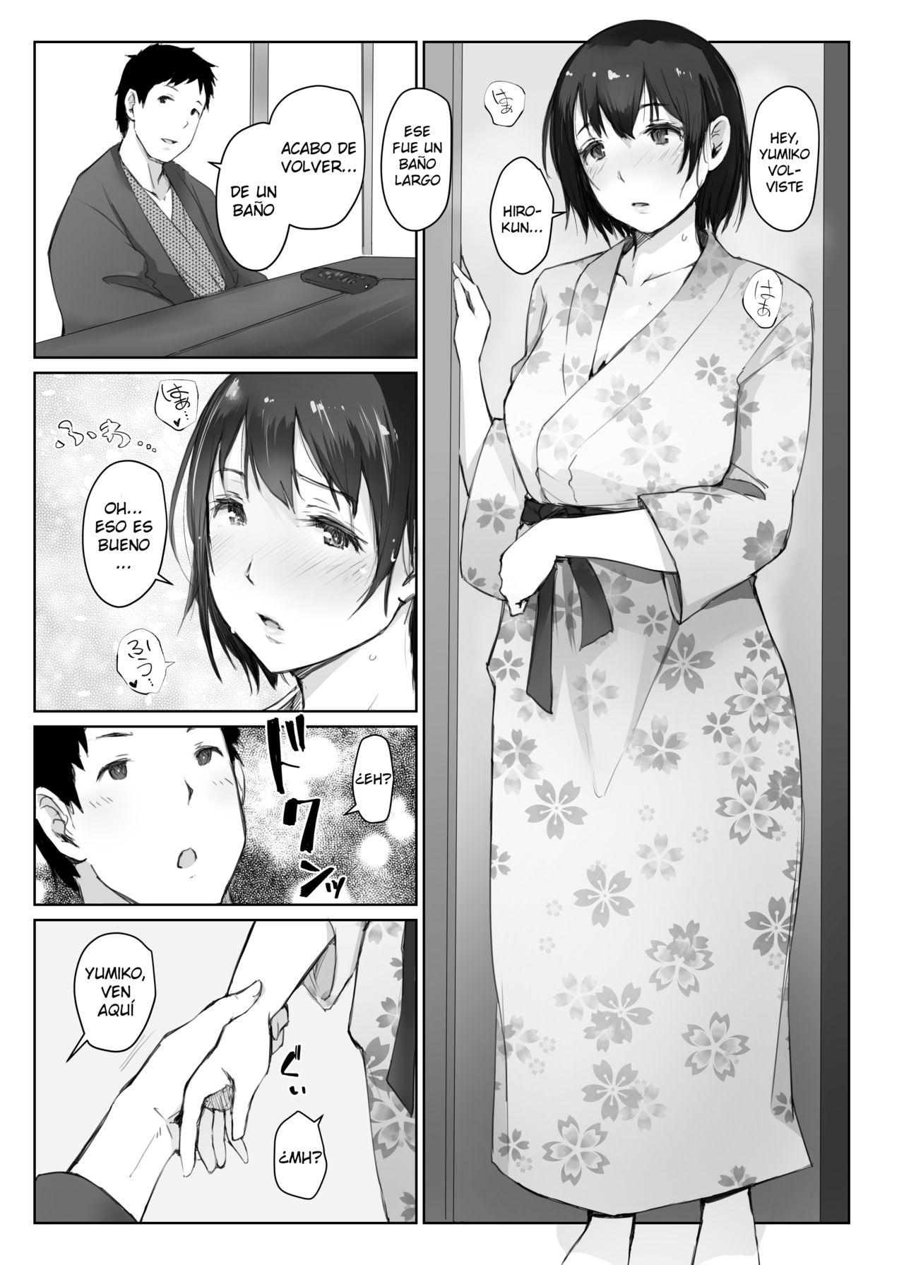 Hitozuma to NTR Chounai Ryokou -Futsukame- | El Viaje a las Aguas Termales de la Junta Vecinal -Segundo Día- page 4 full