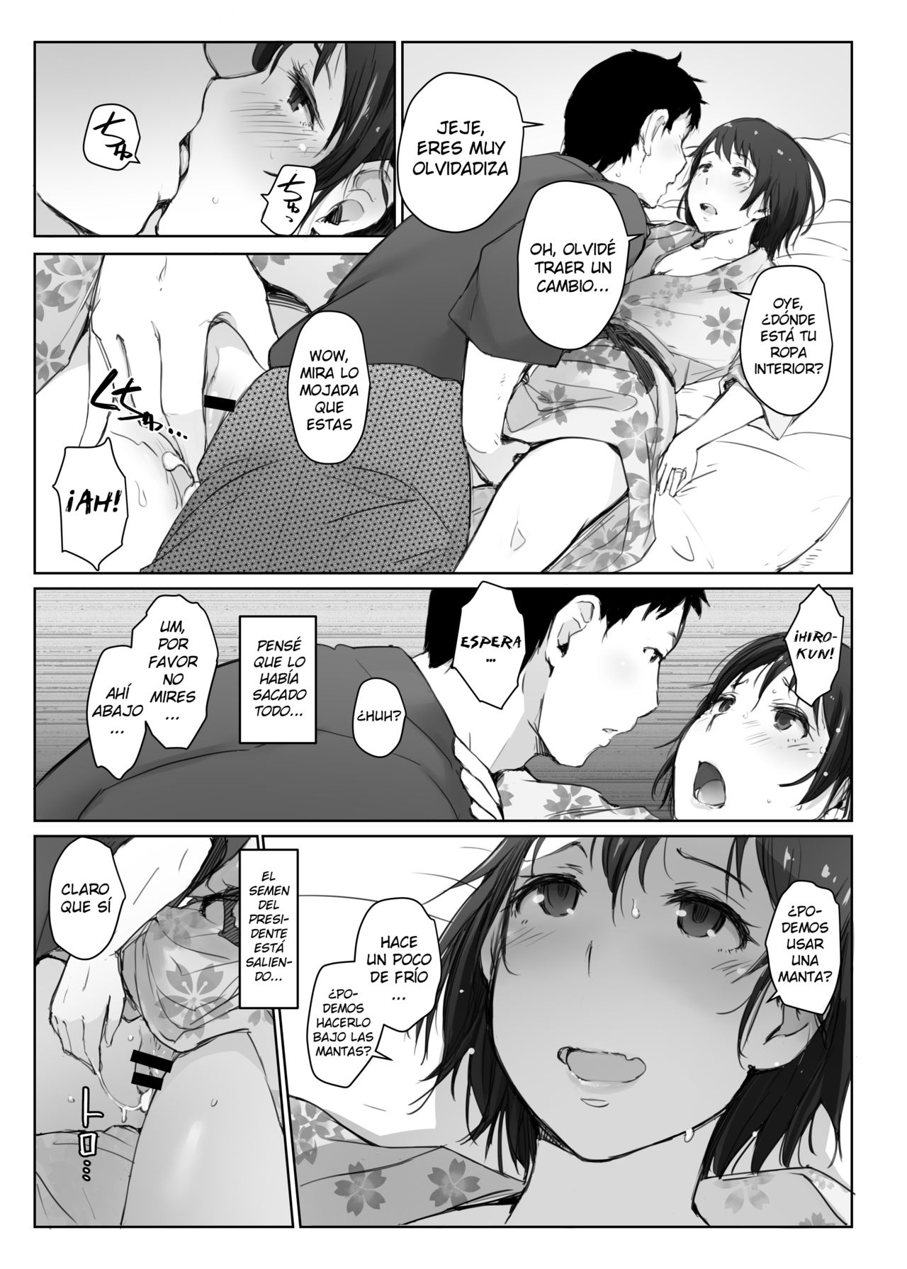 Hitozuma to NTR Chounai Ryokou -Futsukame- | El Viaje a las Aguas Termales de la Junta Vecinal -Segundo Día- page 6 full