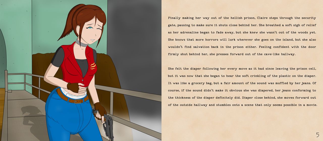 Claire Redfield page 5 full