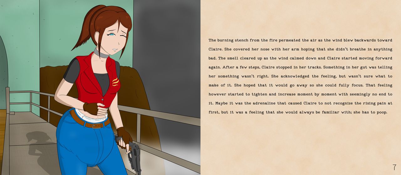 Claire Redfield page 7 full