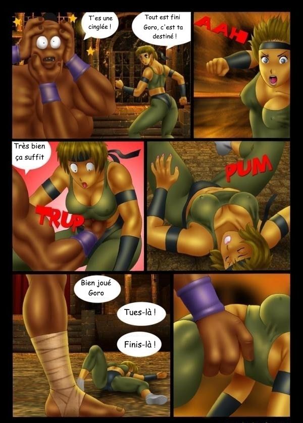 Goro Vs Sonya page 3 full