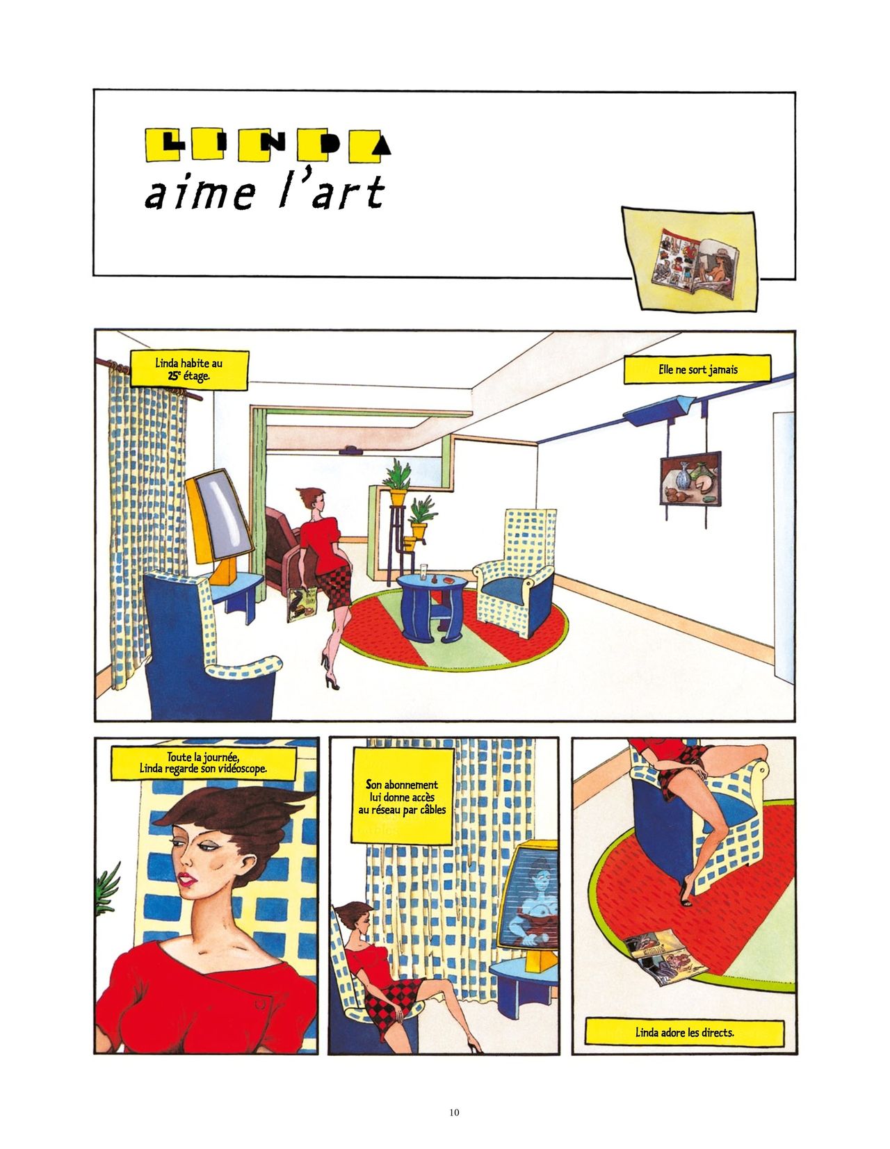 Linda aime l‘art #1 page 9 full