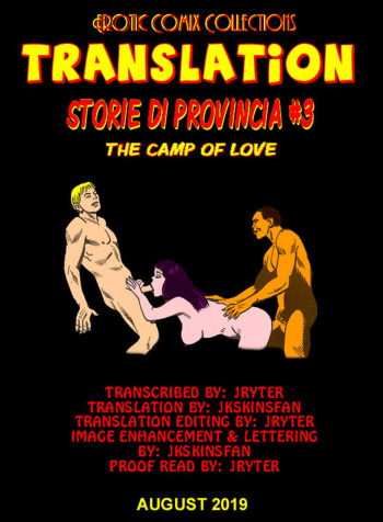 STORIE DI PROVENCIA #3 - CAMP OF LOVE - A JKSKINSFAN / JRYTER TRANSLATION cover