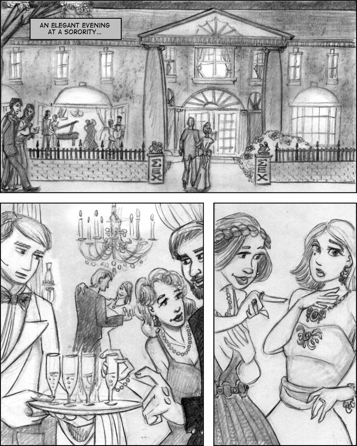 Tales of Gnosis College Comix Vol. 4 - Invisible Girl Heroine page 10 full