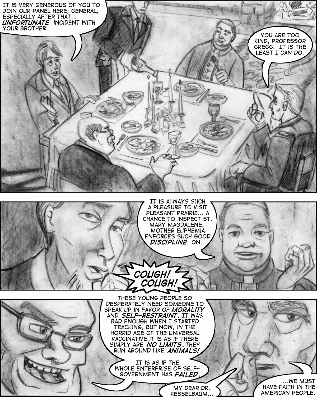 Tales of Gnosis College Comix Vol. 4 - Invisible Girl Heroine page 4 full