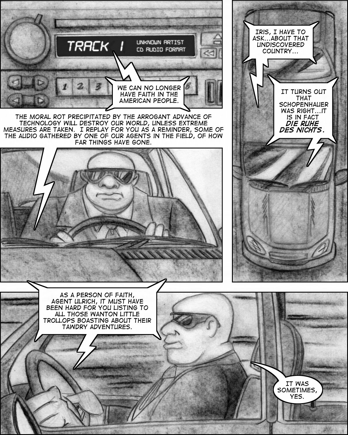 Tales of Gnosis College Comix Vol. 4 - Invisible Girl Heroine page 5 full