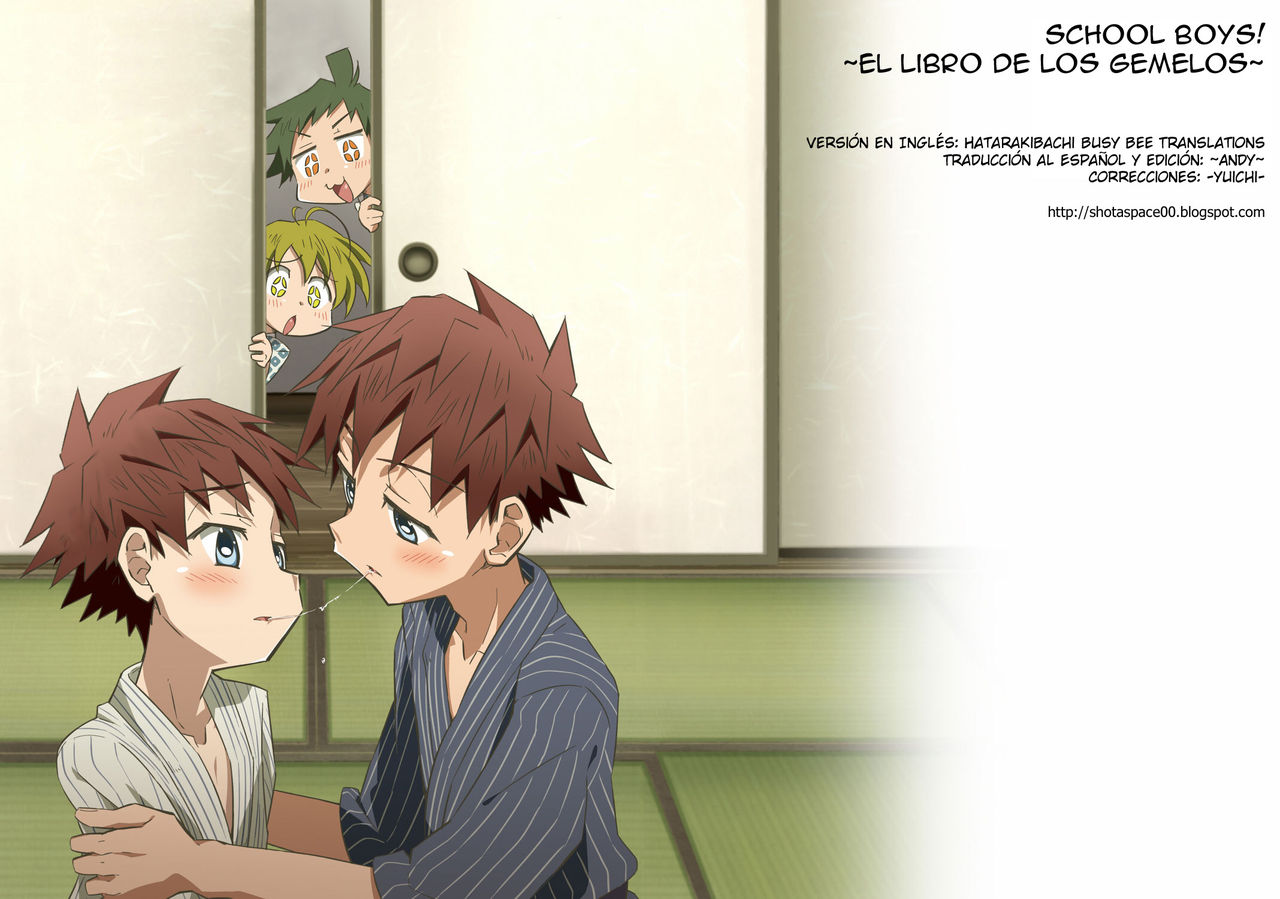 School Boys! Futago Hen | El libro de los gemelos page 2 full
