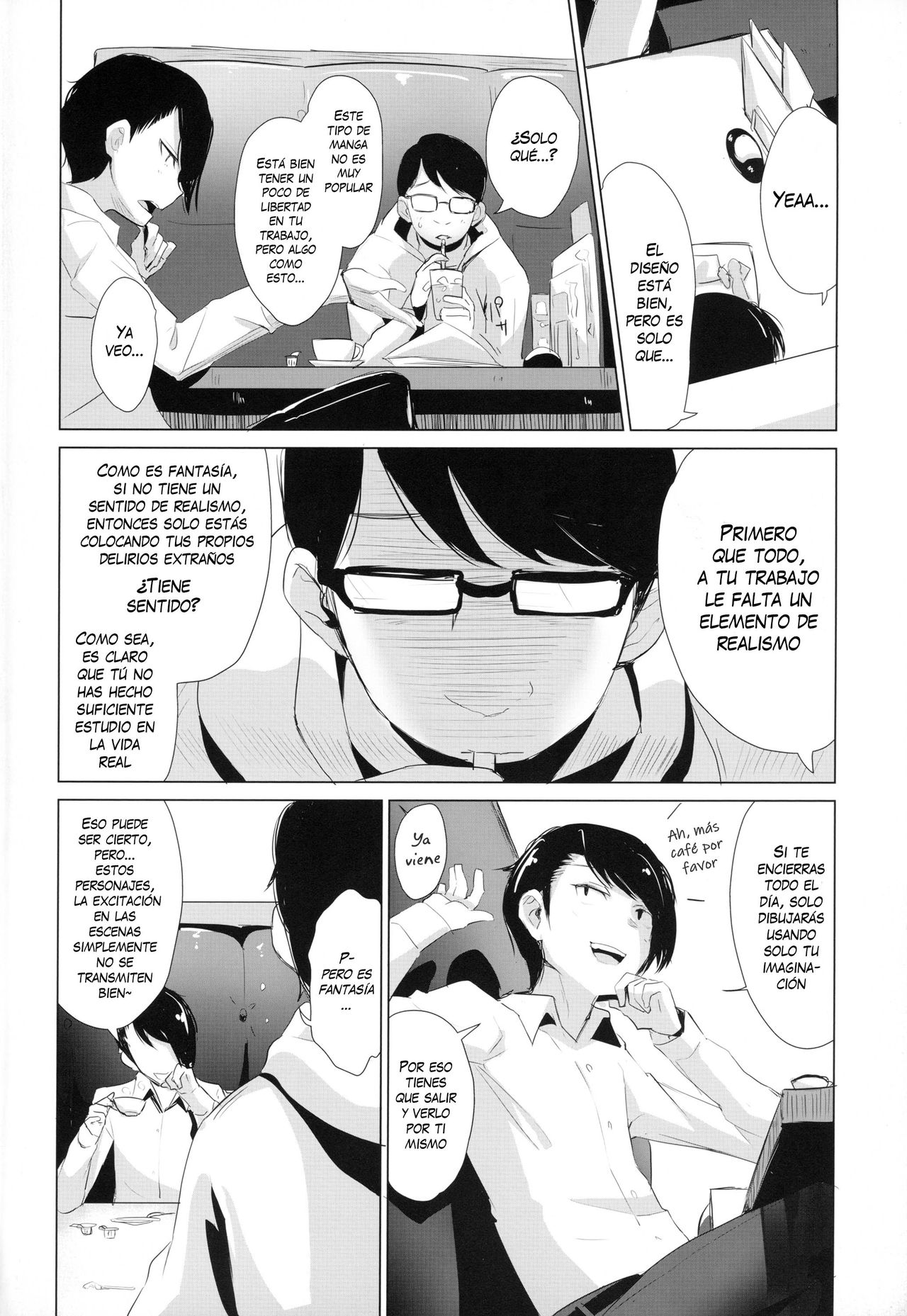 Rachirare Shoujo wa, Manga no Naka de __. Koharu Hen | La Niña Secuestrada en el Manga... Capítulo Chiharu page 3 full
