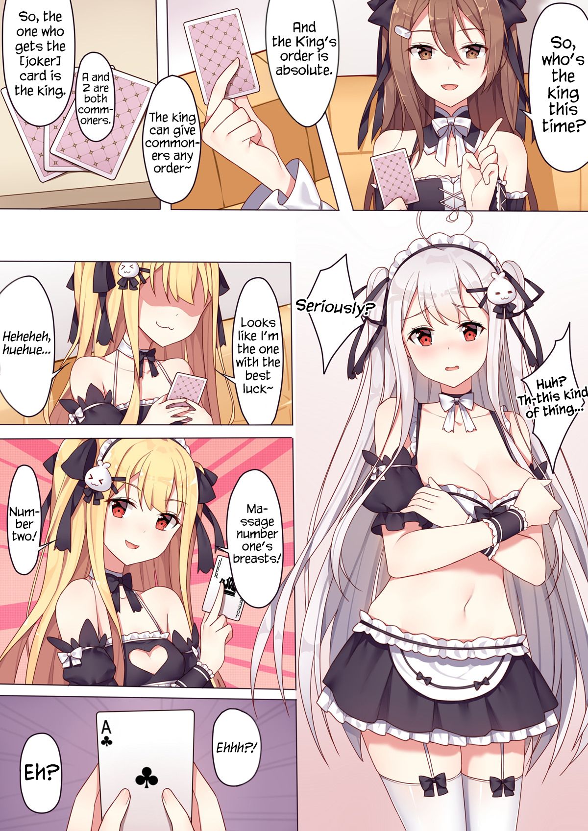 Girls and the King's Tea Party page 2 full