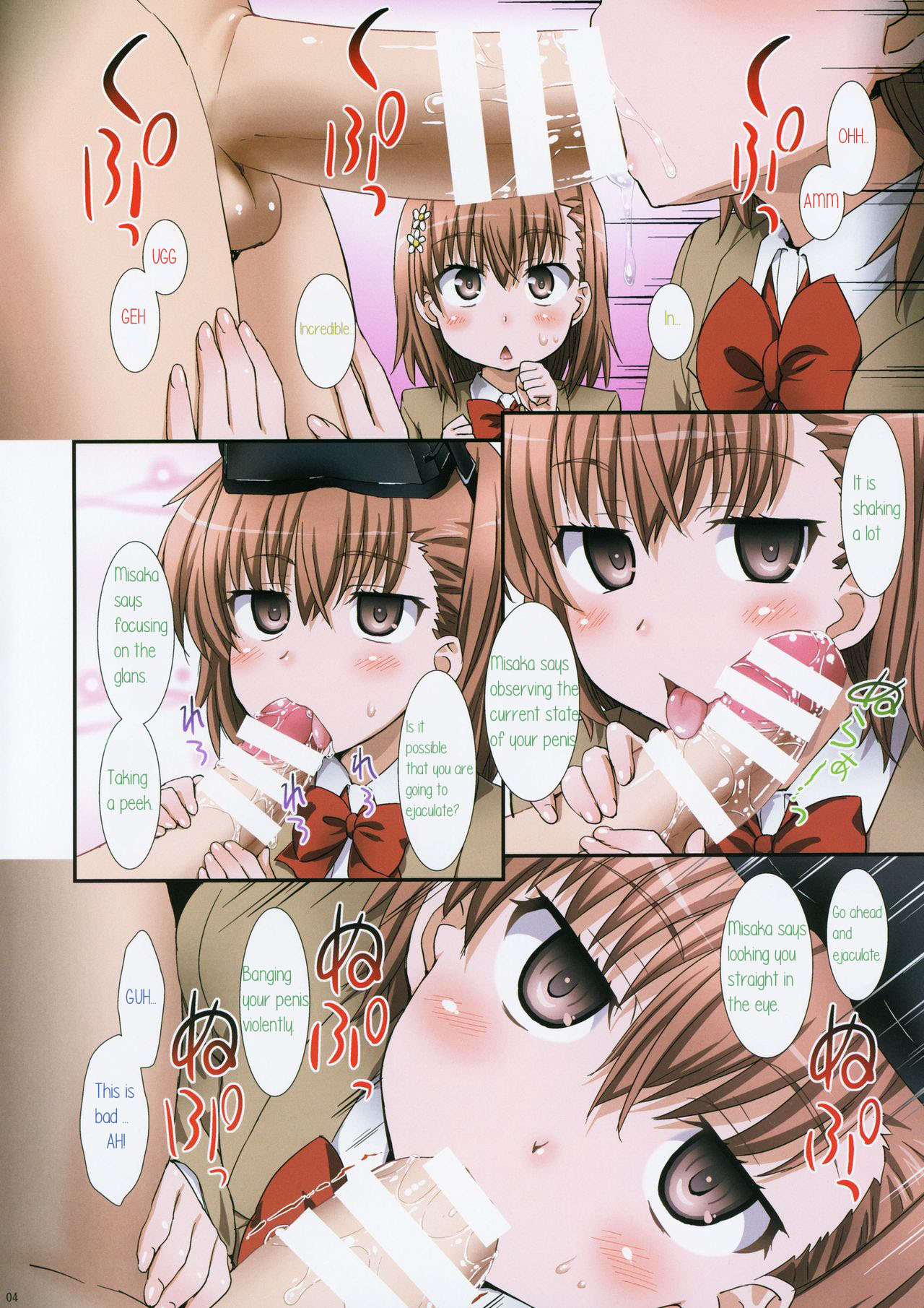 Misaka to Misaka to Misaka wa Misaka page 4 full