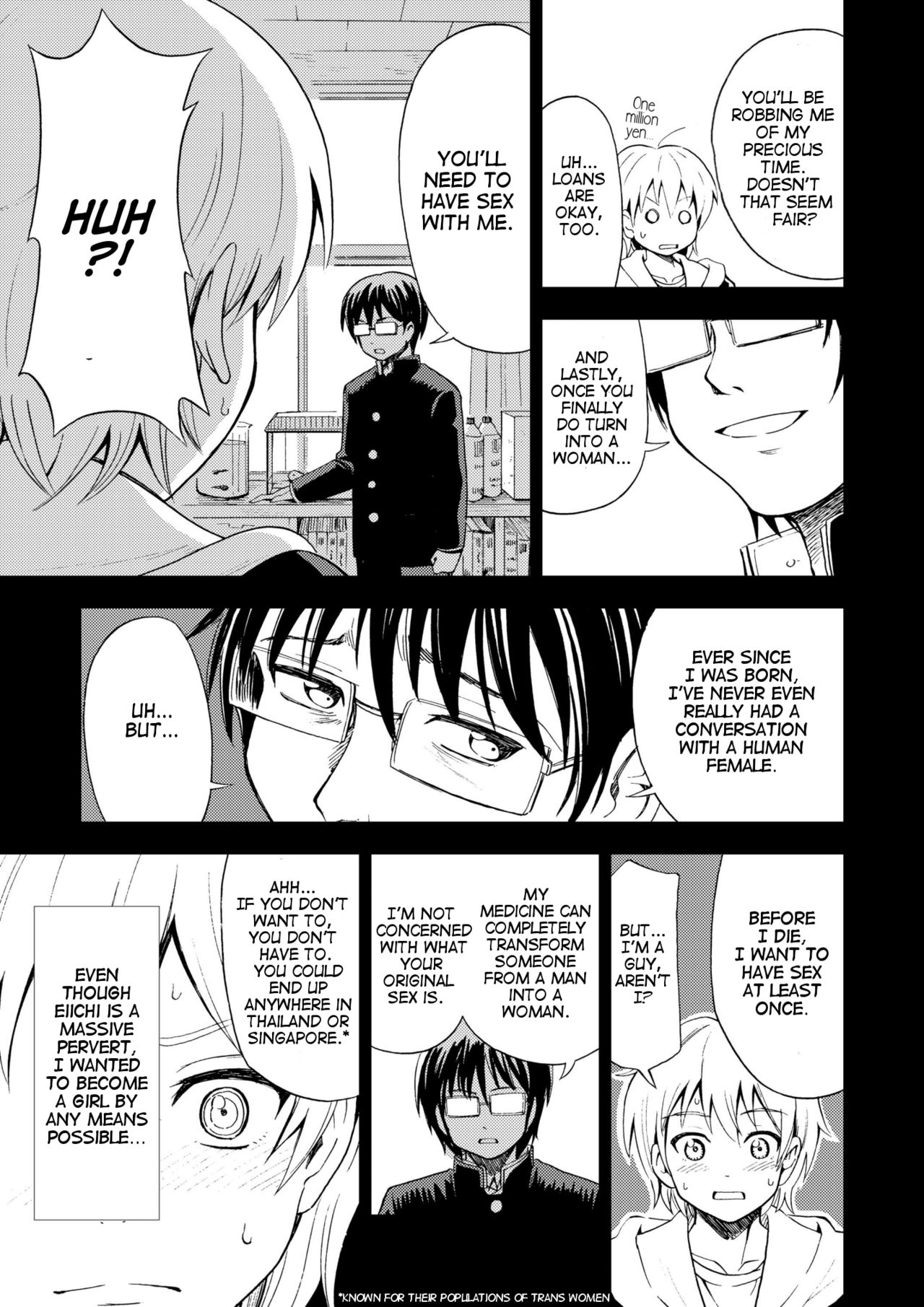 Onnanoko ni Naru Kusuri | Feminization Drug page 7 full