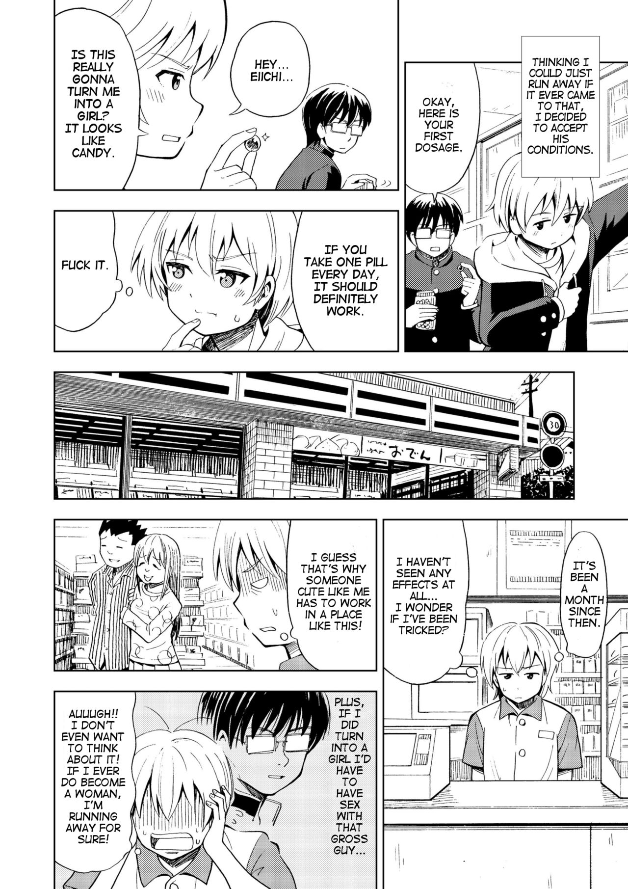 Onnanoko ni Naru Kusuri | Feminization Drug page 8 full
