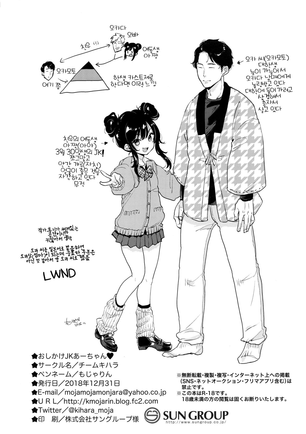 Oshikake JK Aa-chan | 쳐들어 온 JK 아 쨩♥ page 8 full
