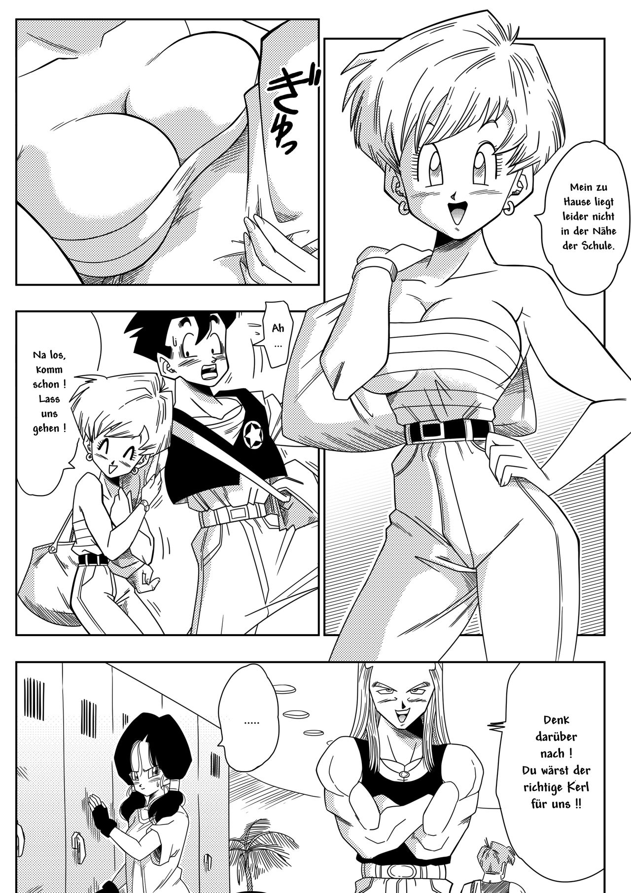 LOVE TRIANGLE Z - Gohan, Erasa to Deau page 4 full