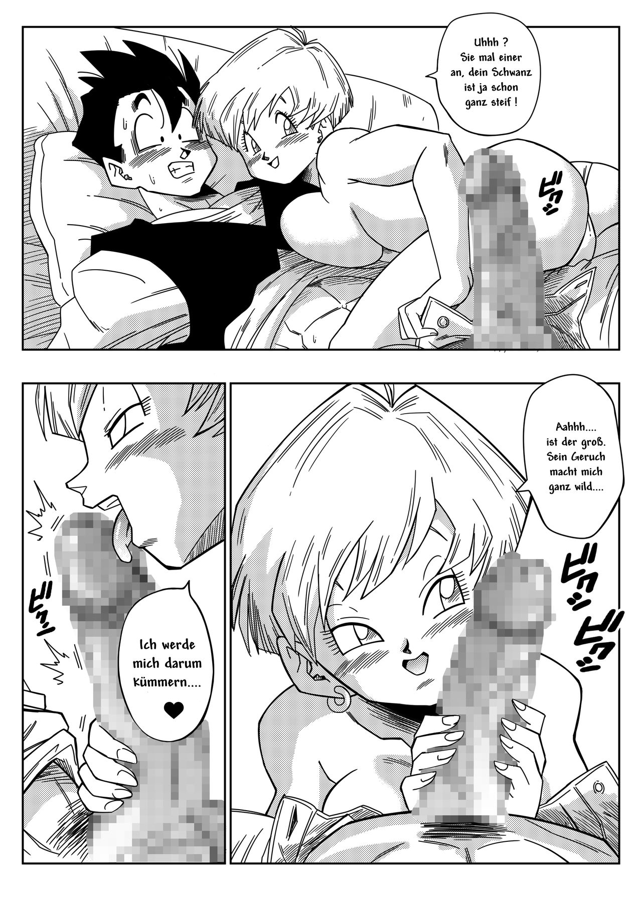 LOVE TRIANGLE Z - Gohan, Erasa to Deau page 9 full