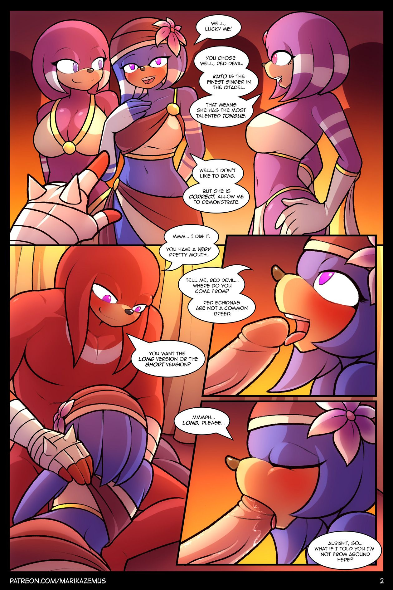 Sonic Boom: Echidna Nights page 2 full
