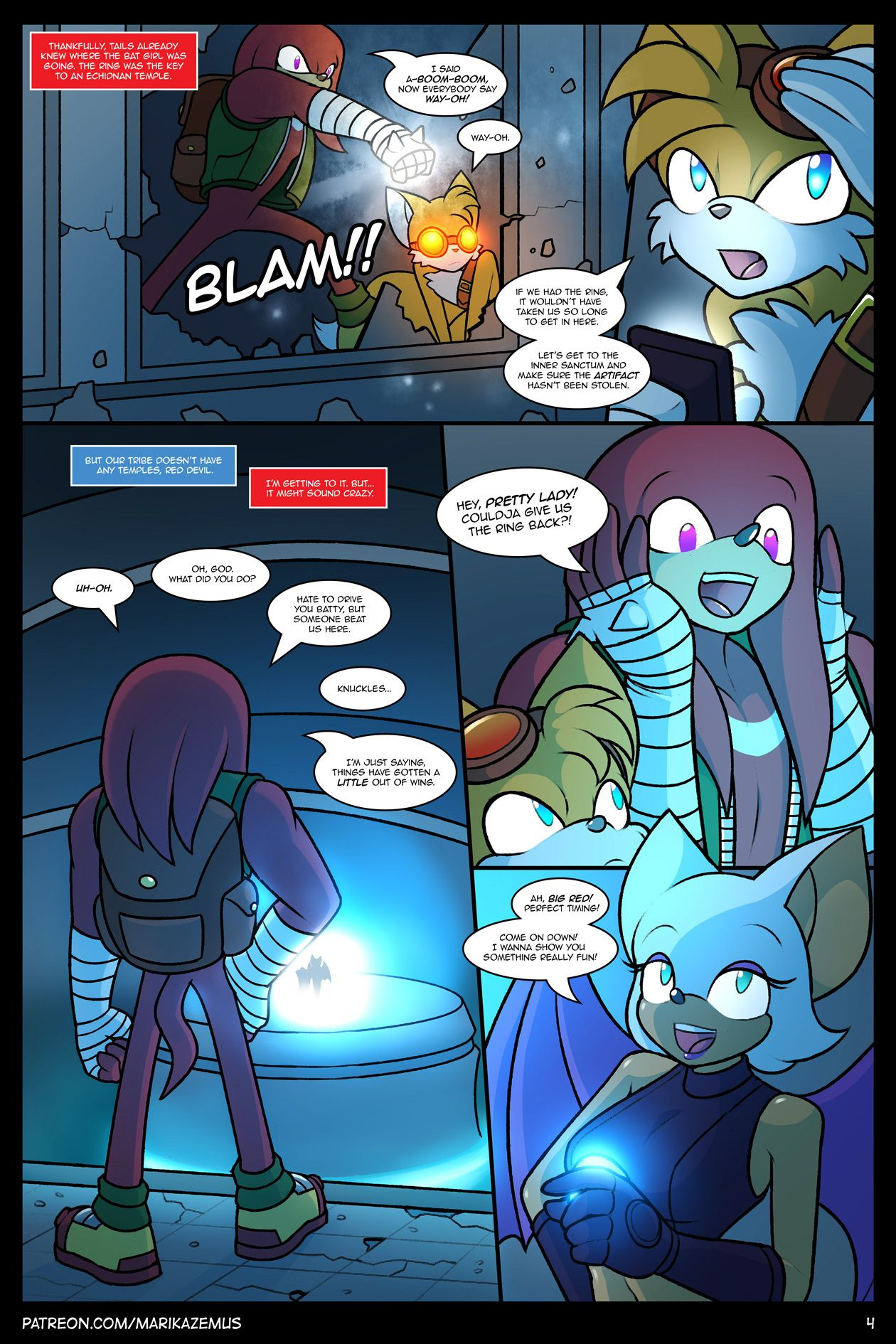 Sonic Boom: Echidna Nights page 4 full