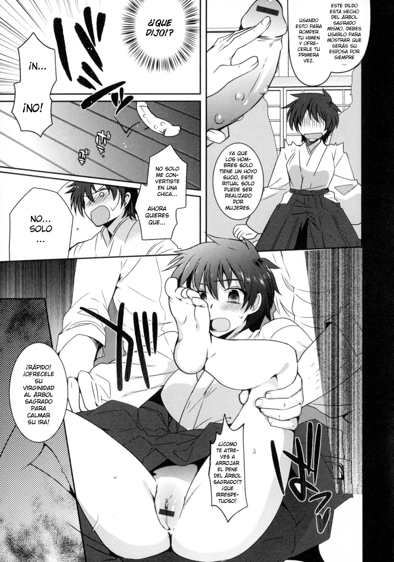 Nyotaika Shite Miko ni Narimasu. | Conviértete en una chica y vuélvete una Sacerdotisa page 7 full