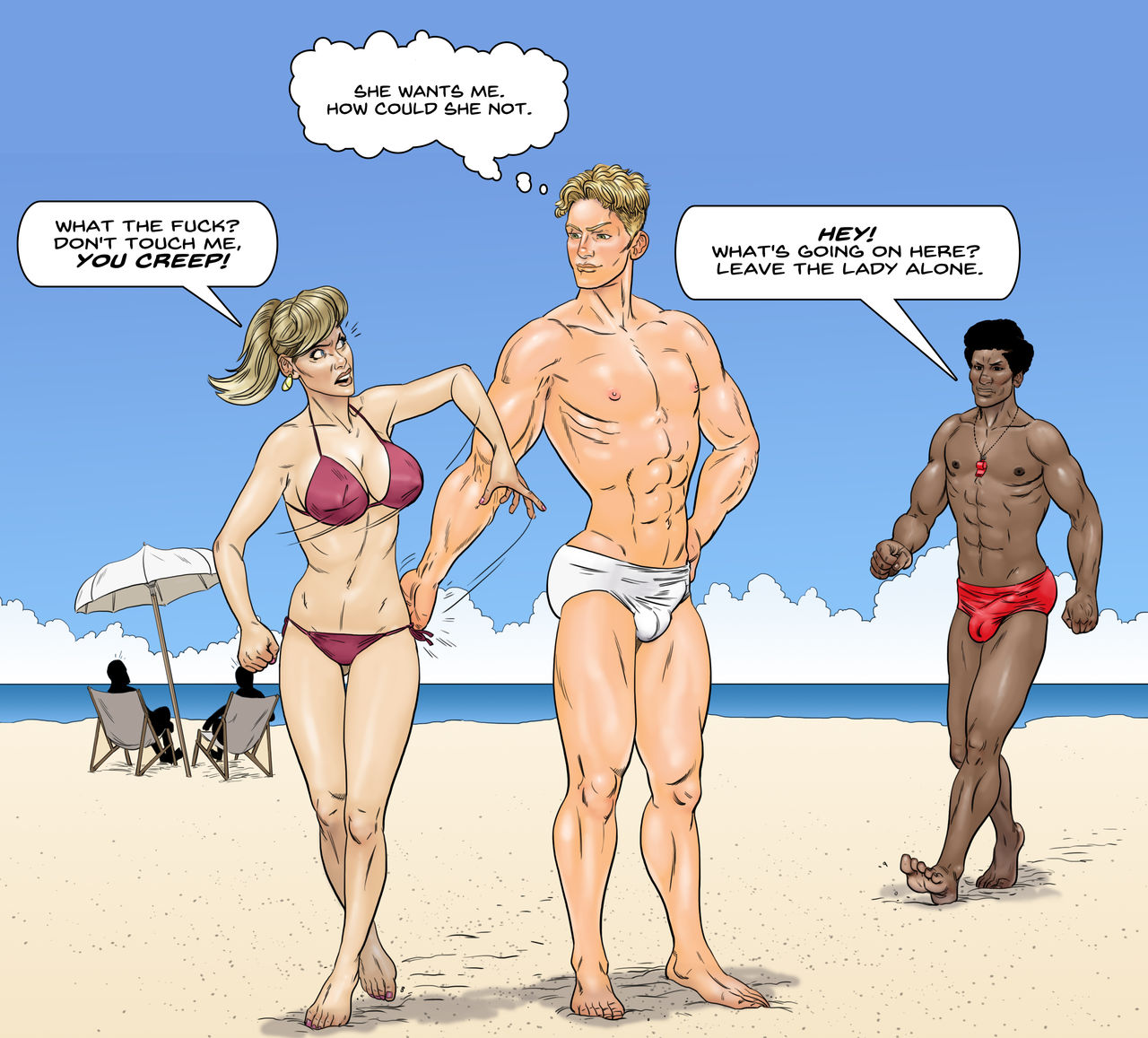 Wrestling, Domination and Comeuppance 2 page 3 full