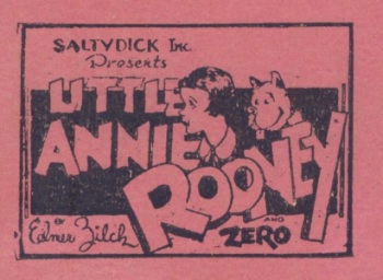 Little Annie Rooney and Zero cover