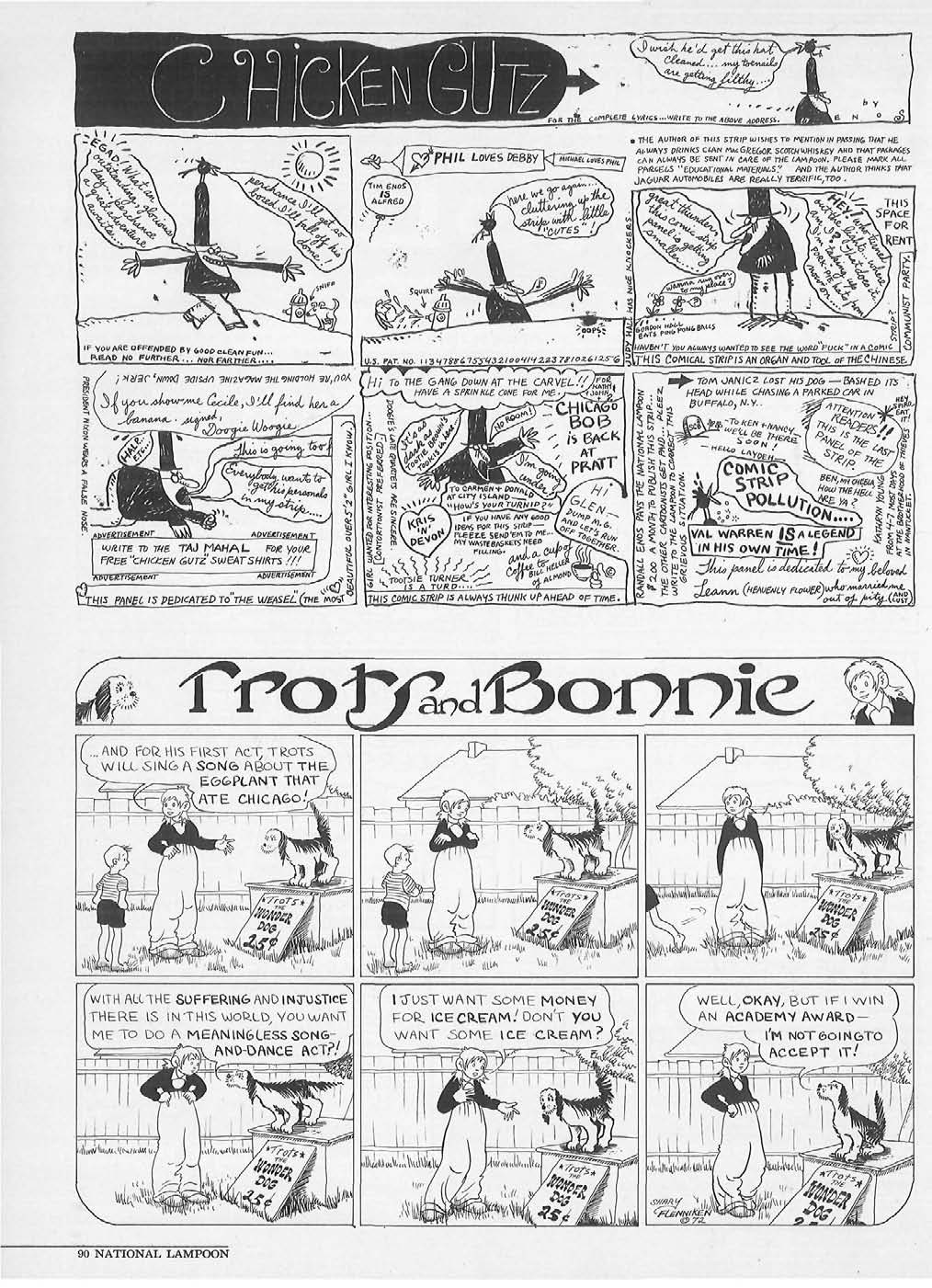 Shary Flenniken - Trots and Bonnie page 1 full