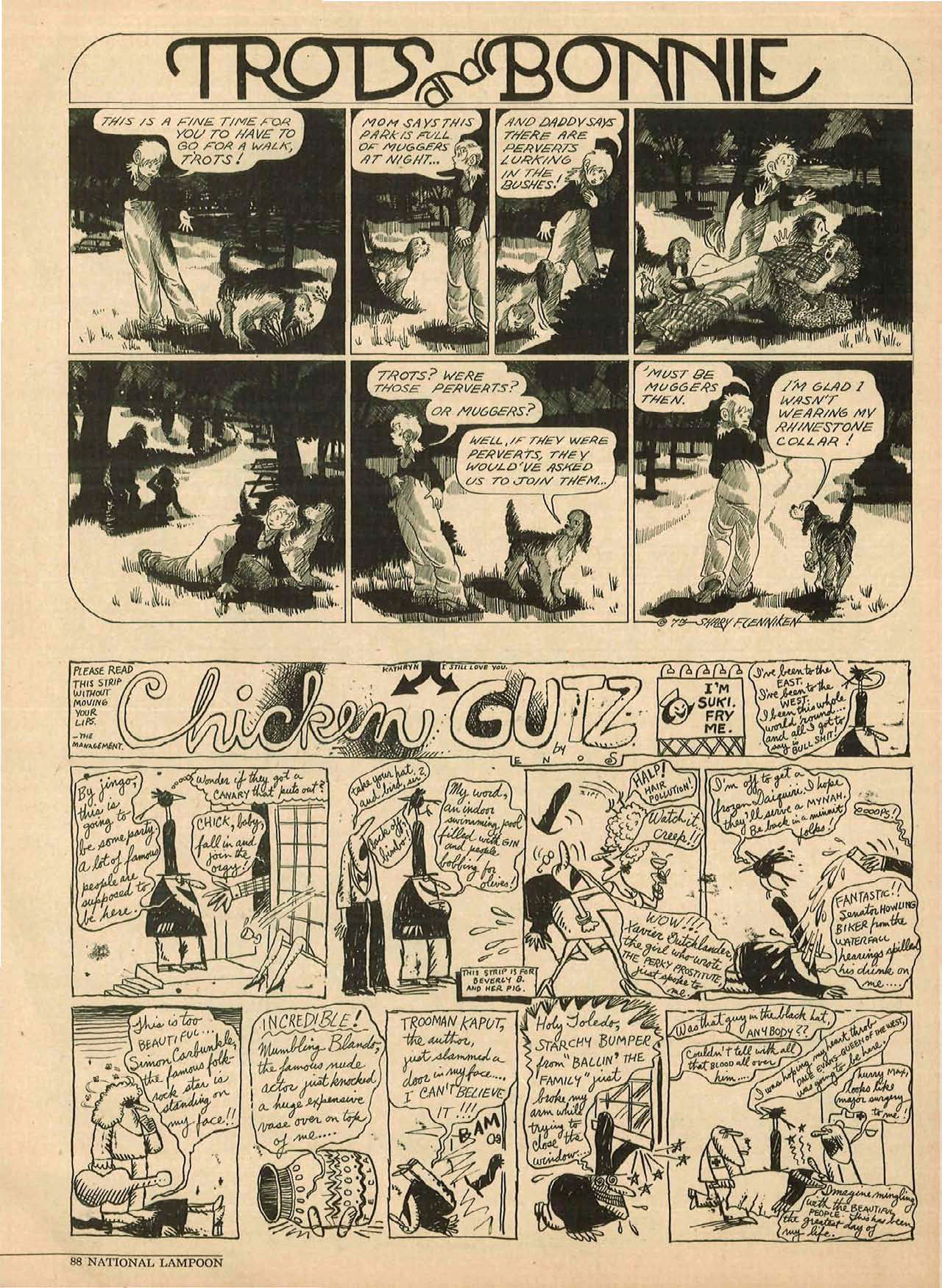 Shary Flenniken - Trots and Bonnie page 9 full