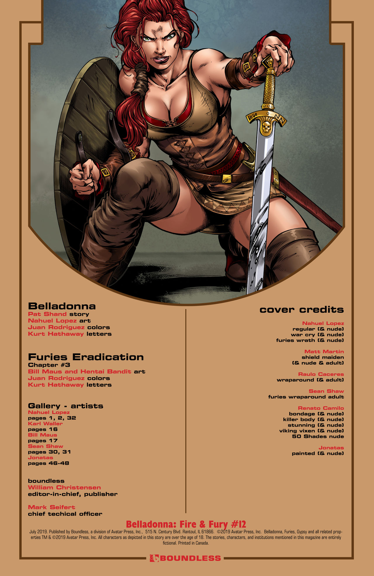 Belladonna: Fire and Fury #12 page 2 full