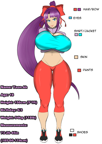 Yeon-Ah Character Sheet + Throw Away CG Set cover