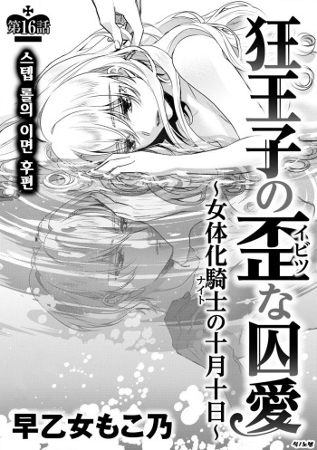 Kyououji no Ibitsu na Shuuai ~Nyotaika Knight no Totsukitooka~ Ch. 16 | 미친 왕자의 왜곡된 포로사랑 ~여체화 기사의 시월 십일~ Ch. 16 cover