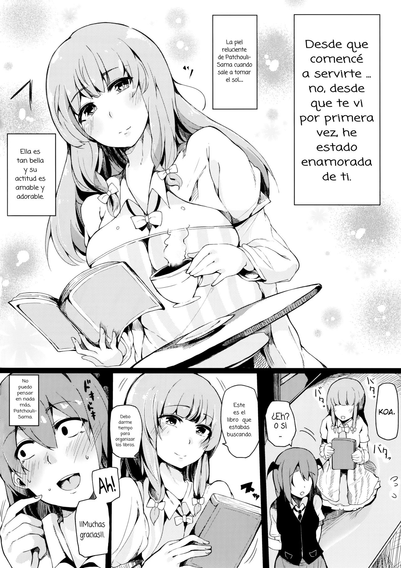 Koakuma ga Patchouli ni Biyaku Semen Sosoide Toriko ni Shichau Hon page 5 full