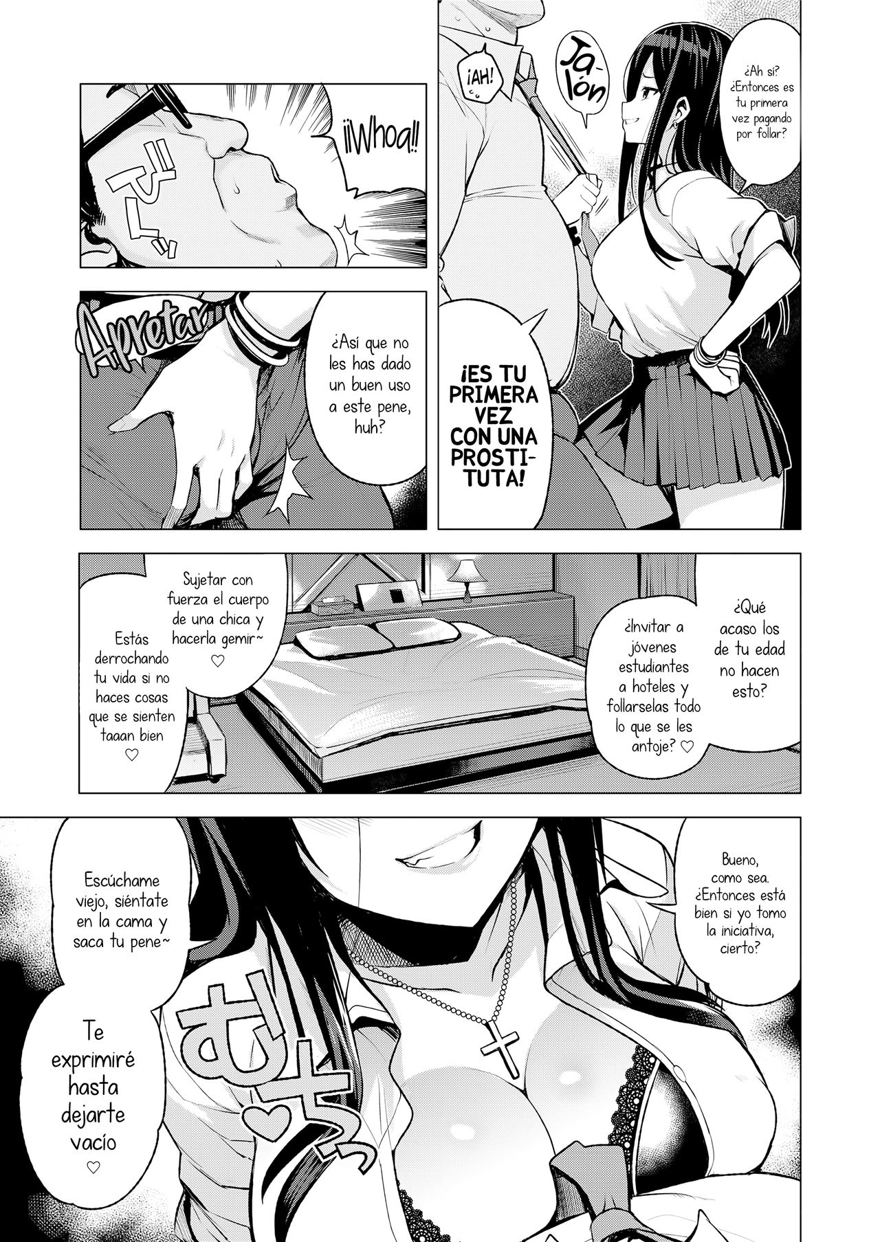 JK-ENKO ~Kurosawa Mia no Baai~ | JK-ENKO ~El caso de Kurosawa Mia~ page 3 full