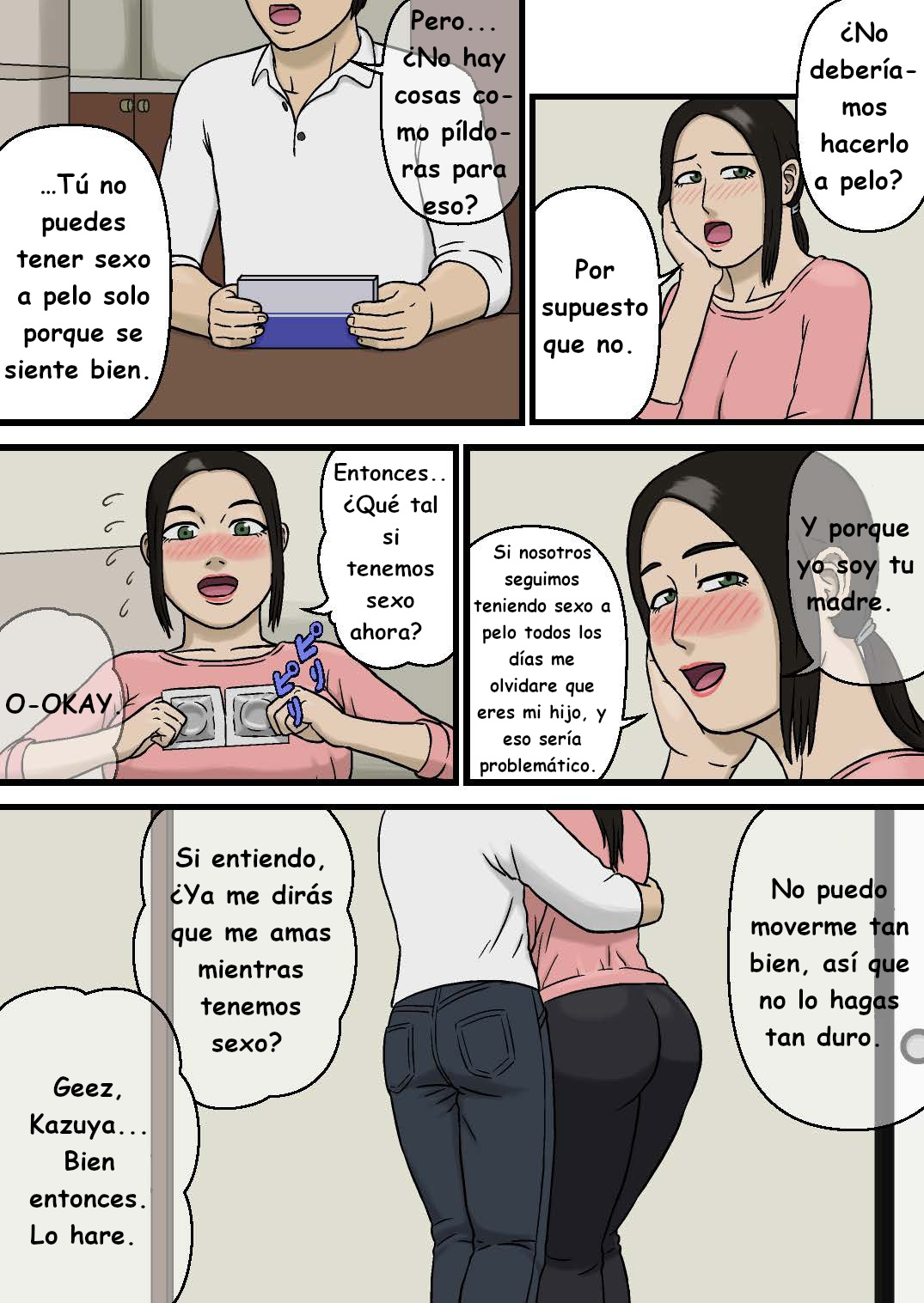 Hahaoya To Sukebe Na Musuko | Una madre y su hijo pervertido page 10 full