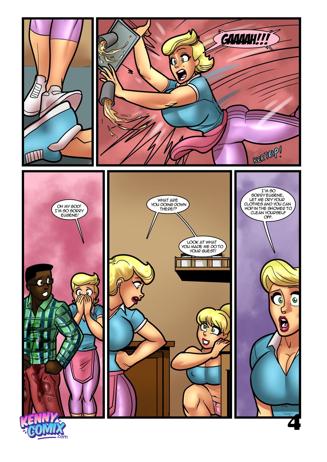Betty and Alice in Study Session page 6 full
