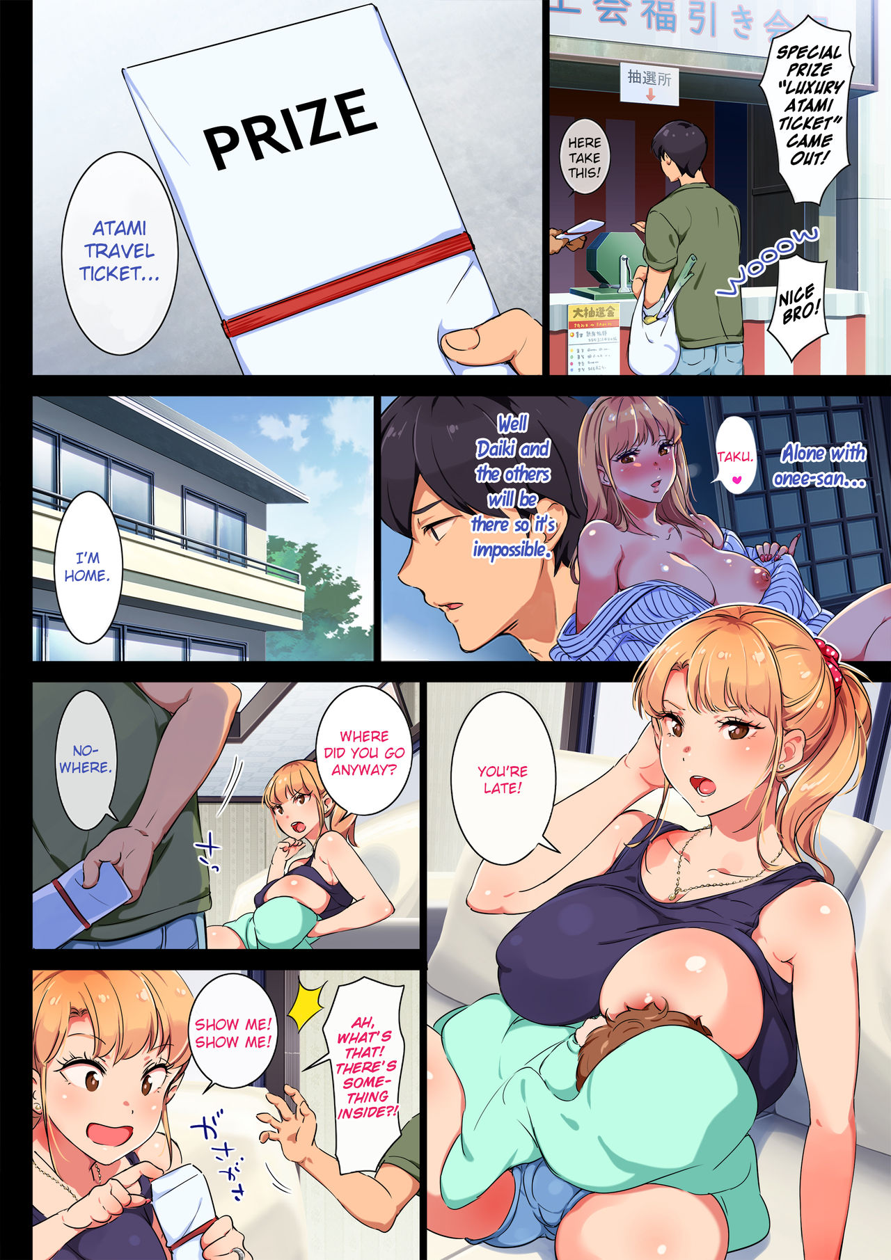 Ane wa Yanmama Junyuuchuu in Atami da~!! - WIP page 3 full