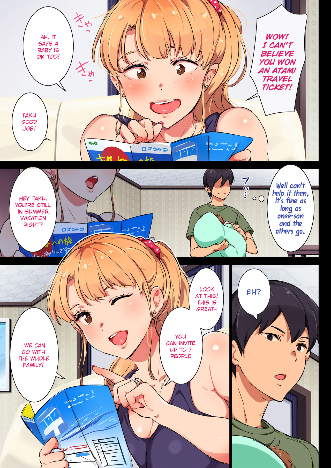 Ane wa Yanmama Junyuuchuu in Atami da~!! - WIP page 4 full