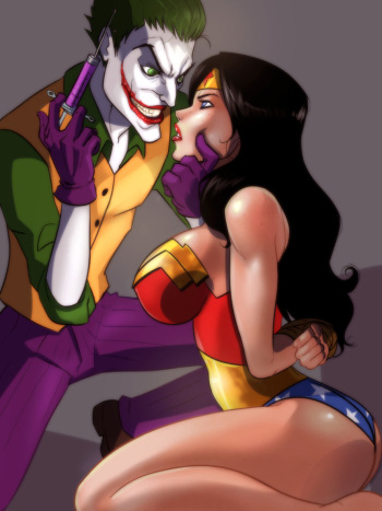 Wonder Woman x Joker cover