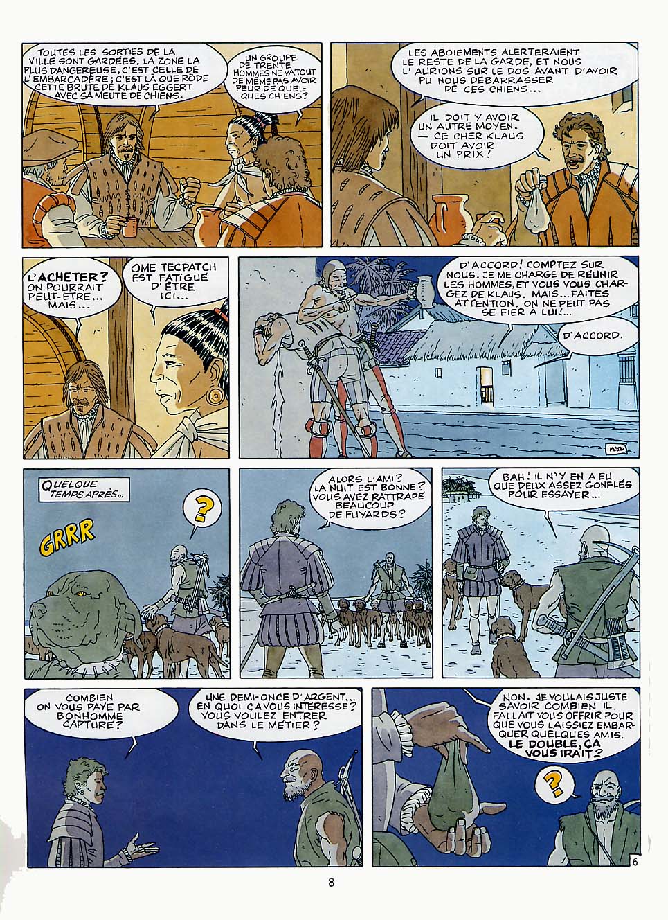 La Sueur du Soleil - 3 - le peuple Jaguar page 8 full