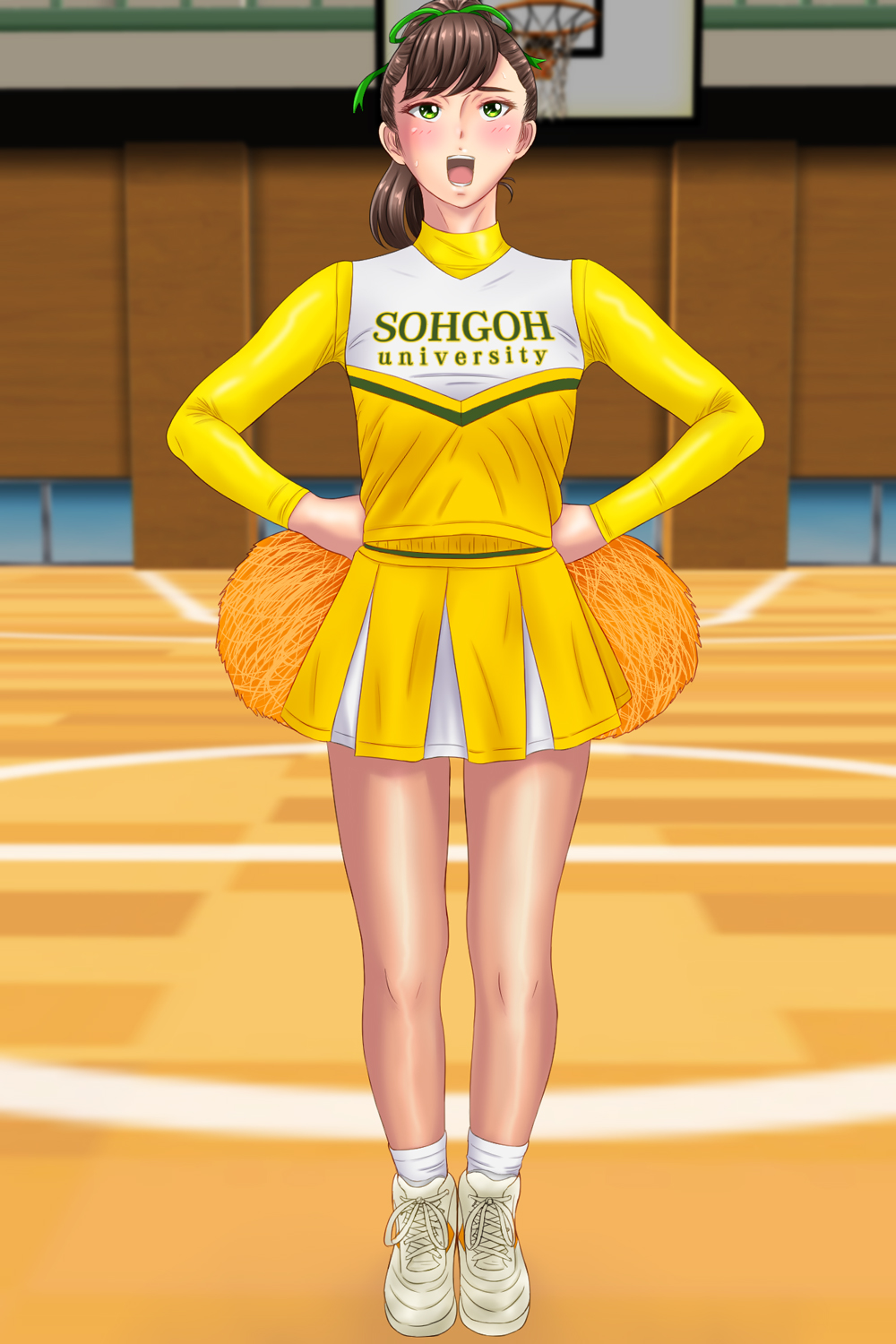 Cheerleader Kyousei Shokuzai ~Maketa no wa Kimi no Sei~ page 4 full