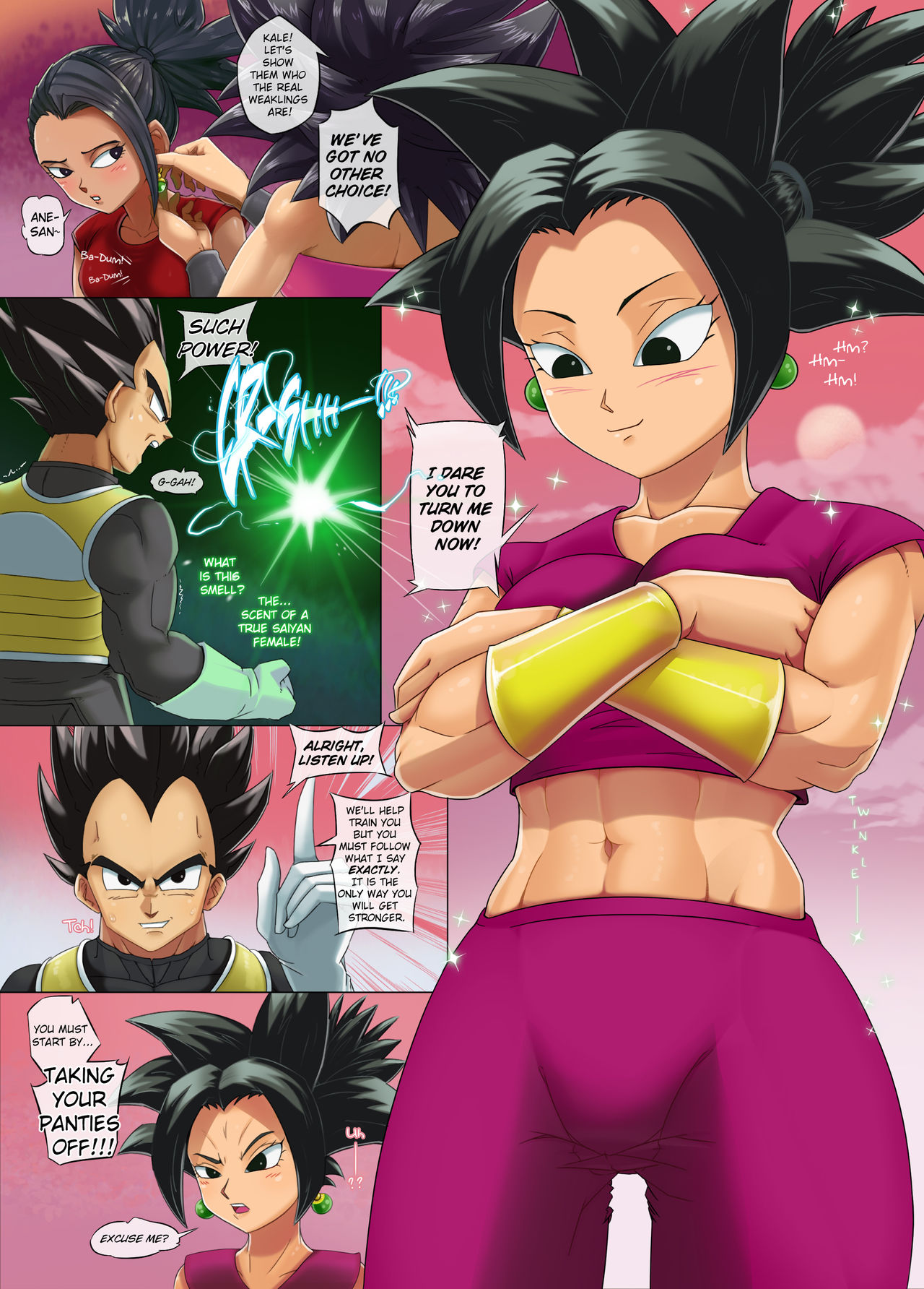 Super Stuffed Saiyan page 4 full